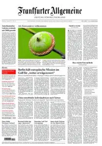 Frankfurter Allgemeine Zeitung F.A.Z. mit Rhein-Main Zeitung - 01. August 2019