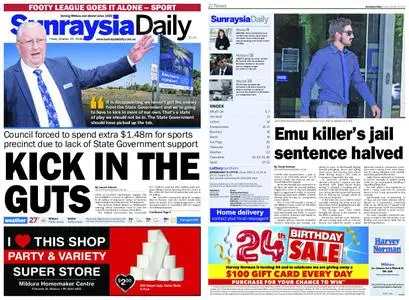 Sunraysia Daily – October 25, 2019