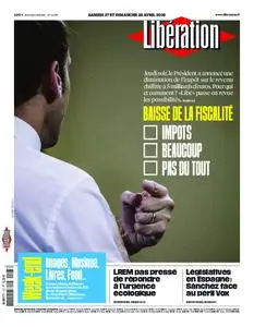 Libération - 27 avril 2019