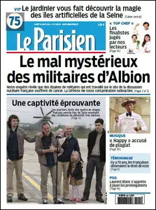 Le Parisien - Lundi 21 Avril 2014