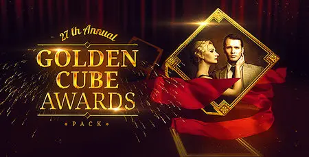 Golden Cube - Awards Pack - Project for After Effects (VideoHive)