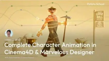 Complete Character Animation in Cinema4D & Marvelous Designer