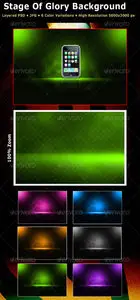 GraphicRiver Magic Stage Background