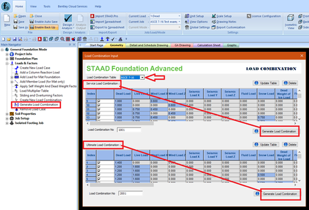 STAAD Foundation Advanced CONNECT Edition V9 Update 3