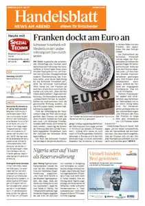 Handelsblatt News am Abend vom 06.09.2011