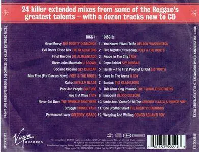 Various Artists - Front Line Presents Reggae Discomixes: 24 Killer Extended Mixes (2015) {2CD Virgin SPECXX2112}