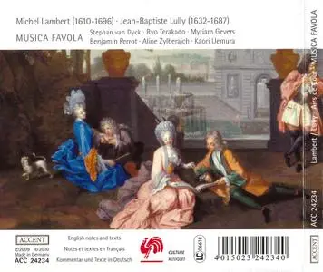Musica Favola, Stephan van Dyck - D‘un Feu Secret - Michel Lambert: Airs de Cour (2010)