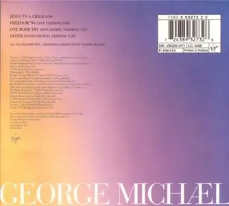 George Michael - Jesus To A Child (Europe CD5) (1996) {Virgin}