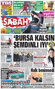 Sabah - 10. Mart 2013 Pazar (10.03.2013)
