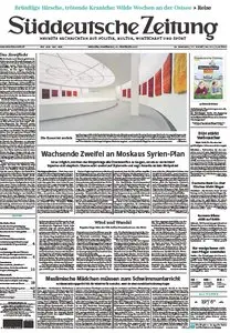 Süddeutsche Zeitung vom 12 September 2013
