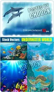 Underwater world - Stock Vector