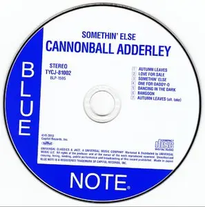Cannonball Adderley - Somethin' Else (1958) {2013 Japan SHM-CD Blue Note 24-192 Remaster}