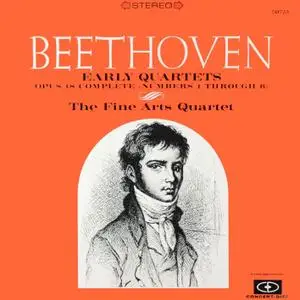 Fine Arts Quartet - Beethoven: Early Quartets (Remastered from the Original Concert-Disc Master Tapes) (1969/2017) [24/96]