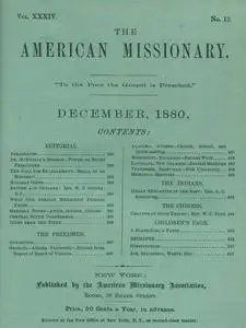 «The American Missionary, Volume 34, No. 12, December 1880» by Various