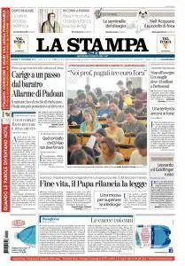 La Stampa - 17 Novembre 2017