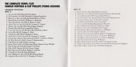 Charlie Ventura & Flip Phillips - The Complete Verve/Clef Studio Sessions (1998) {6CD Box Set Mosaic MD6-182 rec 1947-1957}