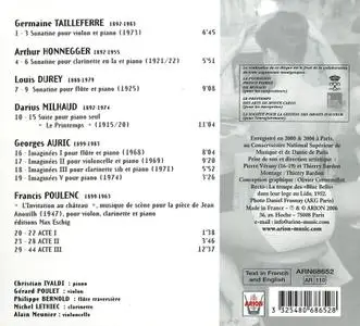 Christian Ivaldi, Gérard Poulet, Philippe Bernold, Michel Lethiec, Alain Meunier - Auric... Poulenc: Le Groupe des Six (2006)