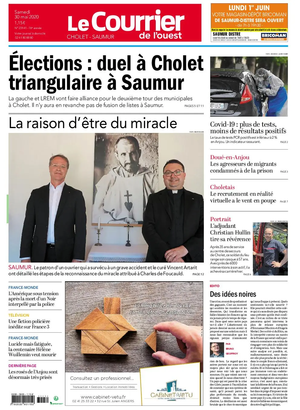 Courrier De L Ouest Saumur Fait Divers