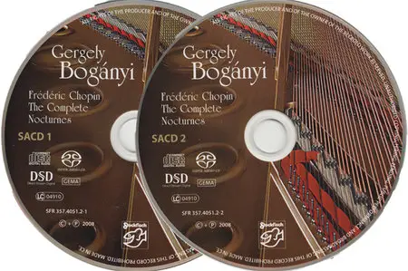 Gergely Boganyi - Frederic Chopin - The Complete Nocturnes [Direct Cut Double SACD / EAC Rip] (2008)