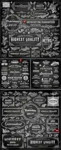 Vintage Design Elements Vector 4