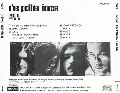 Egg - The Polite Force (1970) {1991, Japan 1st Press}