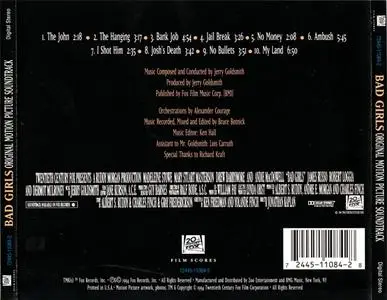 Jerry Goldsmith - Bad Girls (Original Motion Picture Soundtrack) (1994) {Fox}