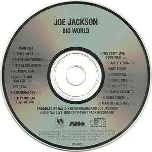 Joe Jackson - Big World (1986) {A&M} **[RE-UP]**