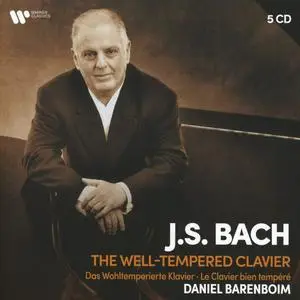 Daniel Barenboim - Johann Sebastian Bach: The Well-Tempered Clavier [5CDs] (2021)