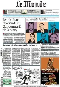 Le Monde & Suppléments du Dimanche 6 et Lundi 7 Novembre 2011 