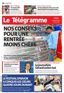 Le Télégramme Lorient - 16 Août 2023