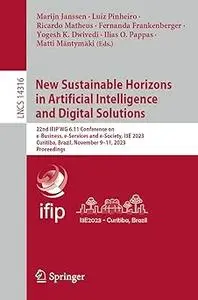 New Sustainable Horizons in Artificial Intelligence and Digital Solutions