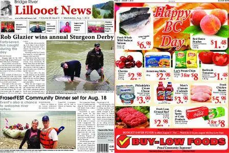 Bridge River Lillooet News – August 01, 2018