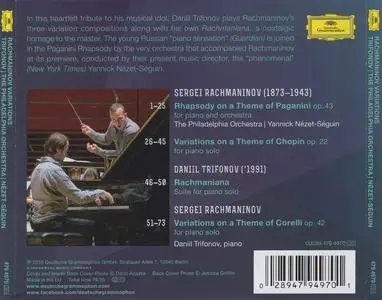 Daniil Trifonov, Yannick Nézet‐Séguin, The Philadelphia Orchestra - Sergei Rachmaninov: Variations (2015)