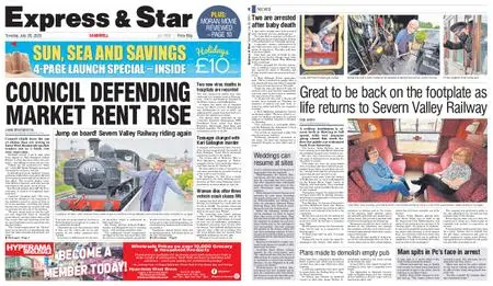 Express and Star Sandwell Edition – July 28, 2020
