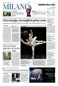 Corriere della Sera Milano - 15 Dicembre 2022