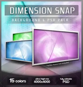 15 Ultra-High Res Abstract Backgrounds - PSD Templates (GraphicRiver)
