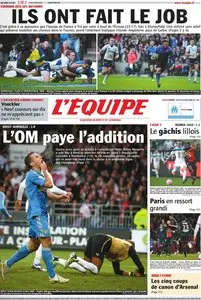 L'Equipe Edition du Lundi 27 Février 2012