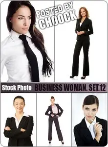 Business woman. Set.12 - Stock Photo