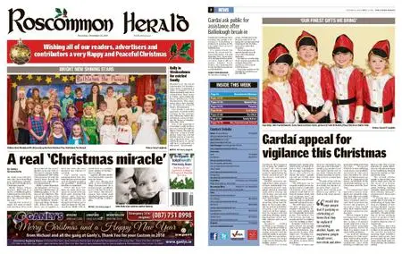 Roscommon Herald – December 22, 2018