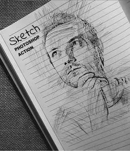 GraphicRiver - Sketch Photoshop Action