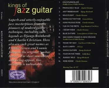 VA - Kings of Jazz Guitar (1995)