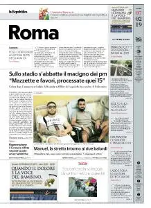 la Repubblica Roma - 7 Febbraio 2019