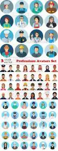 Vectors - Professions Avatars Set