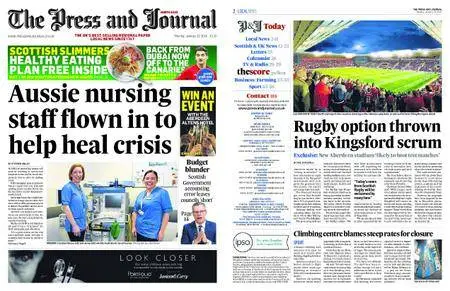The Press and Journal North East – January 22, 2018