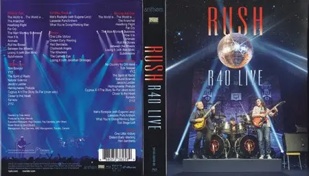 Rush - R40 Live (2015) {3CD Box Set}
