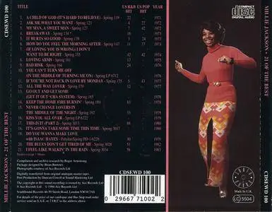 Millie Jackson - 21 Of The Best (1971-1983) (1994)