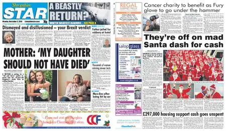 Shropshire Star Shrewsbury Edition – December 03, 2018