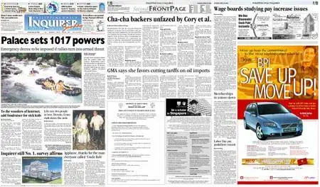 Philippine Daily Inquirer – April 30, 2006
