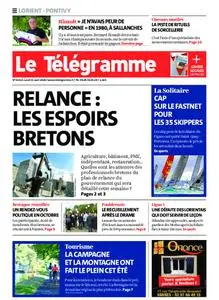 Le Télégramme Lorient – 31 août 2020