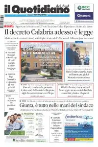 il Quotidiano del Sud Vibo Valentia - 20 Giugno 2019